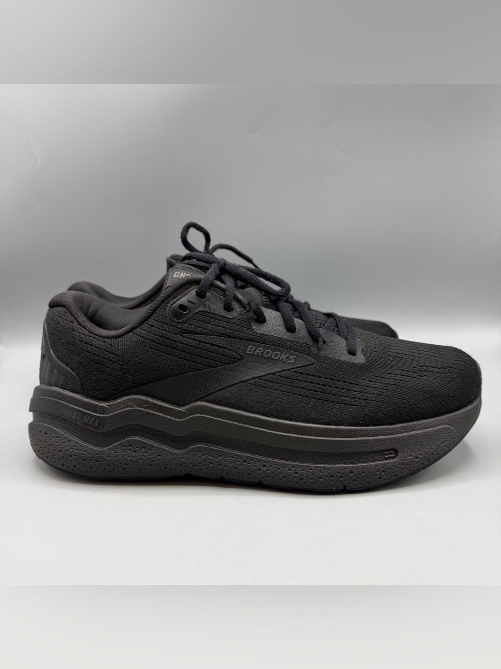 Brooks Ghost Max 2 Running Shoes Black/Ebony, Size 10